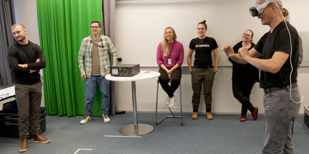 VST project partner Cadmatic testing Apple Vision Pro